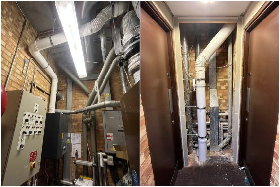 Remeha Boiler and Flue installation New Boiler and Flue